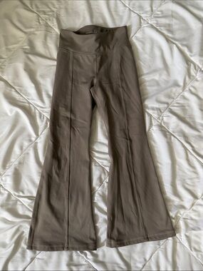 abercrombie kids Taupe Flare Pants
